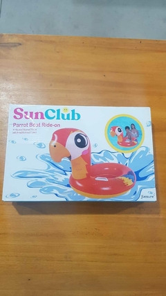 SALVAVIDAS LORO INFLABLE