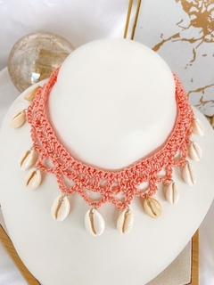 Choker macramê com buzios - comprar online
