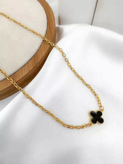 Choker folheado a ouro 18k e prata 925 inspiração joalheria.