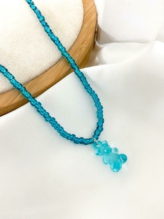 Choker colors com pingente Teddy - loja online