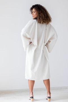 Kimono Sobretudo Leve - Moda Artesanal, atemporal e sustentável | Le Retrô