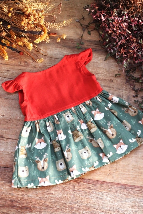Vestido Infantil Rita Sustentável