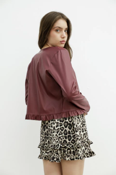 [CUERINA] Chaqueta con Volados en internet