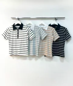 Imagen de [MODAL] Remera chomba rayada