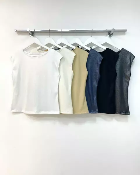 [MORLEY METALIZADO] Musculosa - comprar online