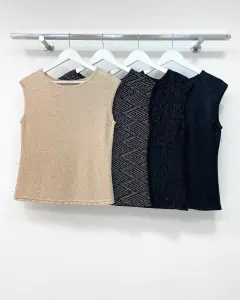 [LUREX BRILLO] Musculosa