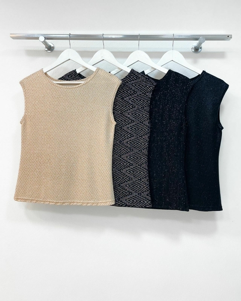 [LUREX BRILLO] Musculosa