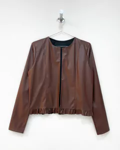 [CUERINA] Chaqueta con Volados - Hanna Moon