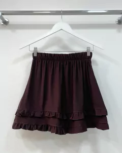 [TWILL] Pollera con volado - Hanna Moon