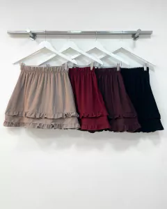 [TWILL] Pollera con volado - comprar online