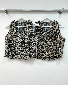 [CEY] Chaleco animal print