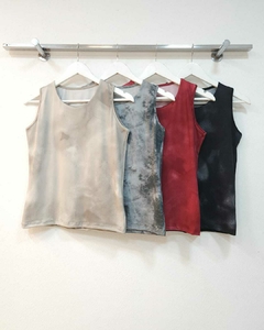 [MICROFIBRA] Musculosa cuello redondo