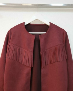 [GAMUZA] Chaqueta Flecos en internet