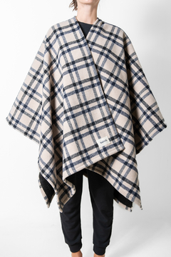 Poncho / Blanket [ beige ] - comprar online