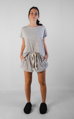 LINES Conjunto T-shirt + Short - BESHANCHIC
