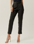 Calça alfaiataria boca justa cinto forrado - comprar online