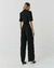 Conjunto crepe blusa transpassada calça pantalona - comprar online