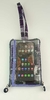 Porta Celular com 2 zíperes e visor transparente