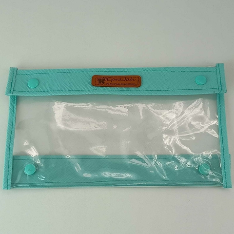 Estojo para Maquiagem Transparente Duplo - comprar online