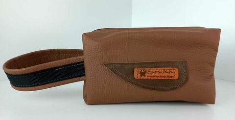 Necessaire Box Masculina Marrom