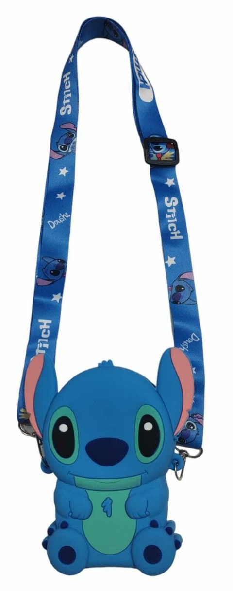 CARTERA BANDEROLA SILICONA STITCH - comprar online