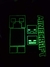 PIJAMA MINECRAFT BRILLA EN LA OSCURIDAD - hoba hoba indumentaria