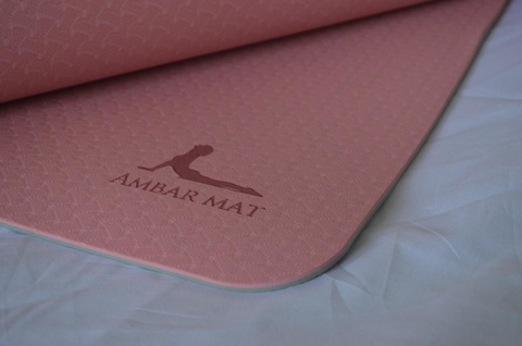 AMBAR MAT doble color ROSA Y GRIS modelo SUSPIRO