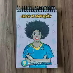Bloco de Anotações Enfermagem (Sinais Vitais) - Enfermagem Ilustrada