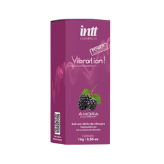 Vibration Power Amora Gel Com Efeito De Vibração, Pulsação E Aquecimento 16G - Lua Cheia Sexy Hot
