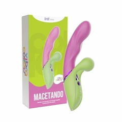Macetando Vibrador Penetrável Com Função Tapping E Estimulador De Clitóris INTT