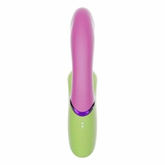 Imagem do Macetando Vibrador Penetrável Com Função Tapping E Estimulador De Clitóris INTT