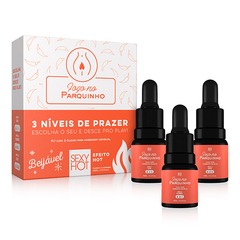 Fogo No Parquinho - 3 Níveis de Prazer - Óleo Térmico Beijável