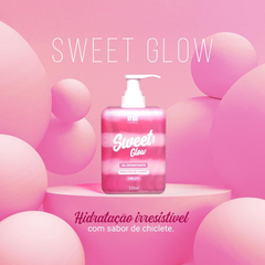 Sweet Glow Gel Aromatizante Hidratante Virilha e Corpo com Creme Intt 320 ml - Lua Cheia Sexy Hot