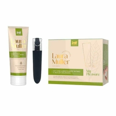 KIT LUBRIFICANTE À BASE D'ÁGUA E BULLET RECARREGÁVEL COM 10 MODOS DE VIBRAÇÕES - INTT BY LAURA MULLER MY PLEASURE - comprar online