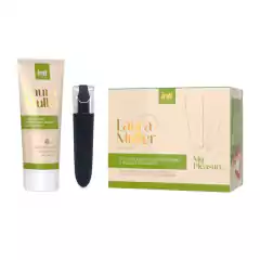KIT LUBRIFICANTE À BASE D'ÁGUA E BULLET RECARREGÁVEL COM 10 MODOS DE VIBRAÇÕES - INTT BY LAURA MULLER MY PLEASURE - comprar online