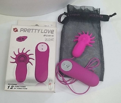 Pretty Love Boris Vibrador Bullet em Silicone com 12 Vibrações Miss Collection. - comprar online
