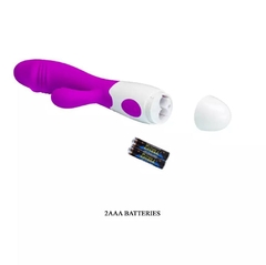 Vibrador com Estimulador para Clitóris Super Mute Design Snappy na internet