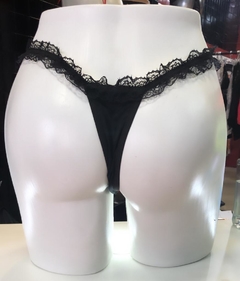 Calcinha de Lycra com Renda Tailandesa. - comprar online