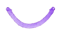 Prótese Pênis Duplo Double Dong Jelly Roxo - comprar online