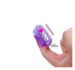 Dedeira vibratória em silicone.