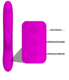 Vibrador com Estimulador Clitoriano Pretty Love Byron. - comprar online