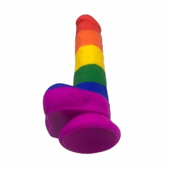 Prótese Arco-íris Silicone. na internet