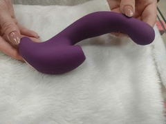 Estimulador clitóriano recarregável com penetrador ponto G AIR PRESURRE VIBRATIOR na internet