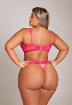Conjunto Sensual de Cirre sem bojo com aro - comprar online