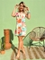 Vestido Tubinho em Crepe e Forrado