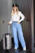 Calça Jeans Wide Leg