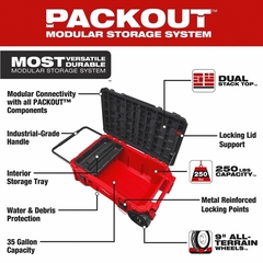 Caja De Herramientas Con Ruedas Milwaukee Packout 4822-8428
