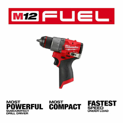Taladro 13mm Atornillador 12v Milwaukee Fuel / ultima generacion 3403-259A