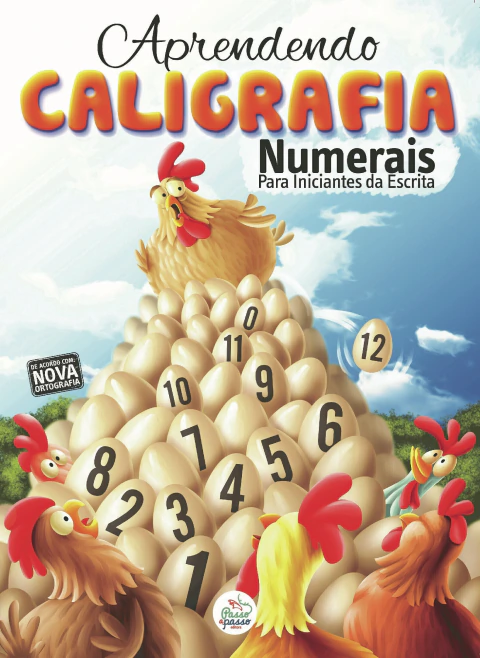 Aprendendo Caligrafia Numerais
