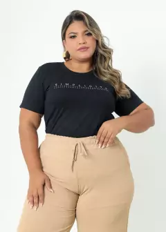 T-SHIRT SIMPLICITY STRASS - comprar online